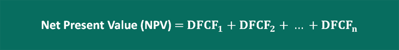 net present value formula