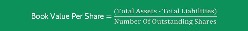 Price to Book Value Ratio Formula 2 (PB)